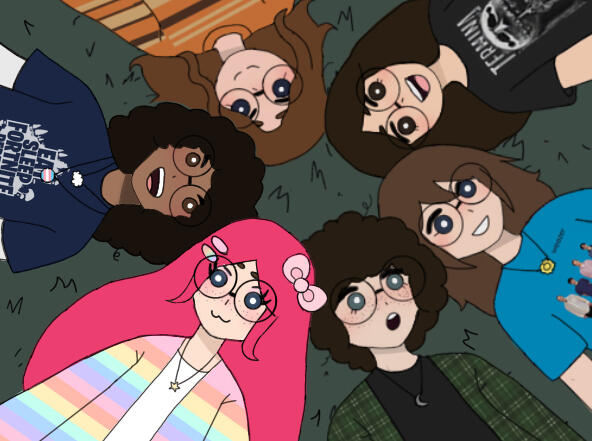 (I’m the one in pink ☺️)